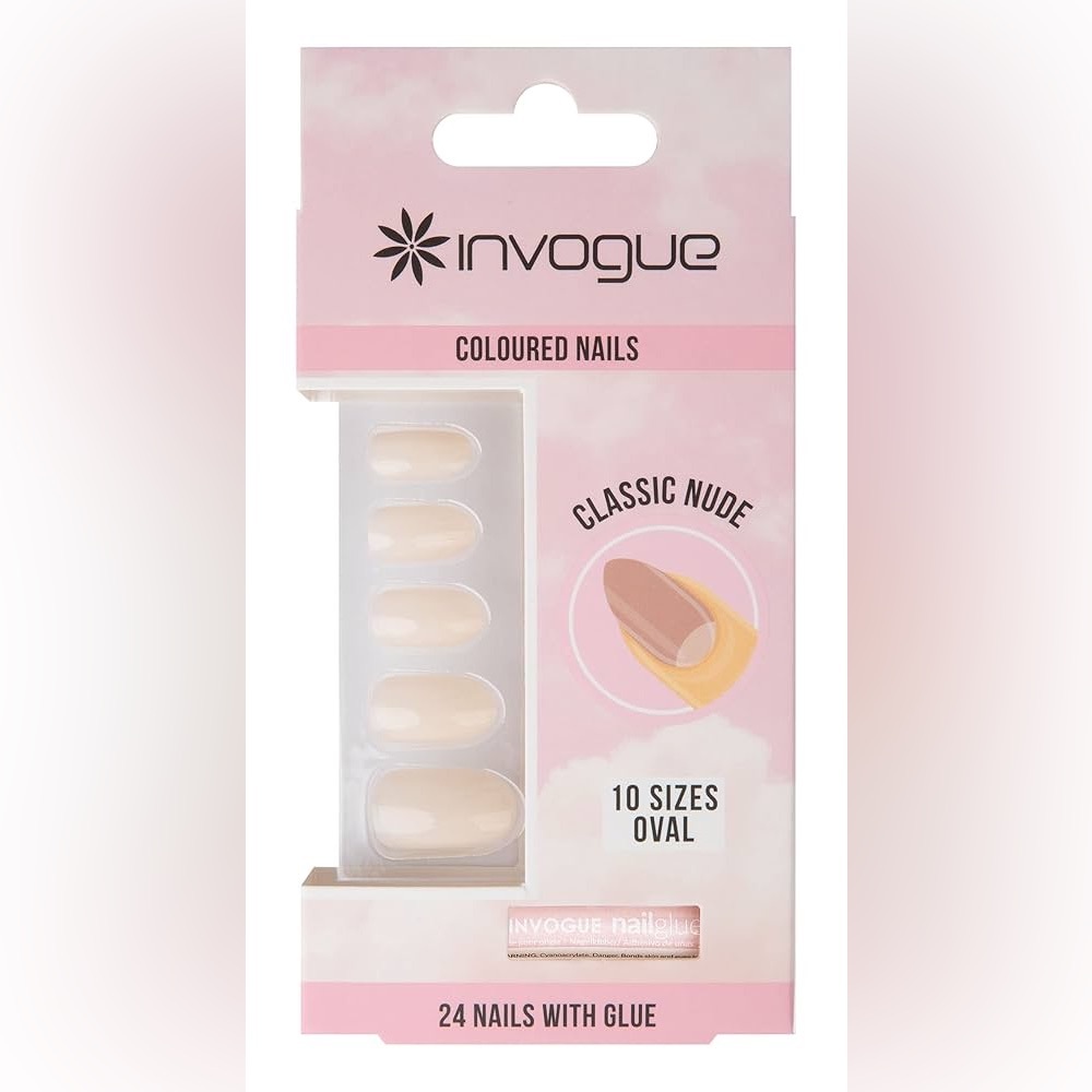 New in Box Classic Nude Coloured Nails